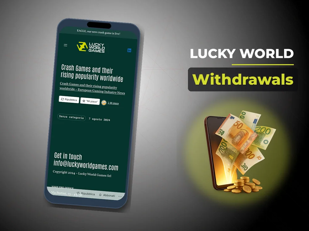Lucky World - Withdrawals