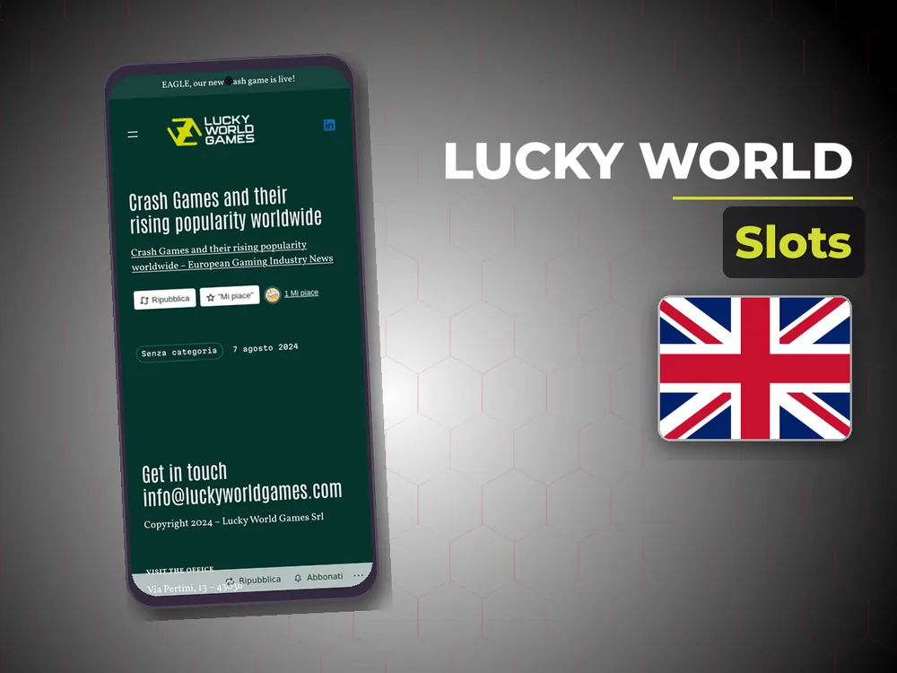Lucky World - Welcome Bonus
